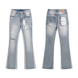 purplebrand retro ripped bootcut jeans multi