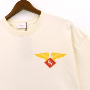 rhude wings logo t shirt multi