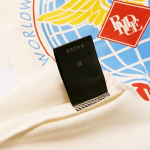 rhude wings logo t shirt multi