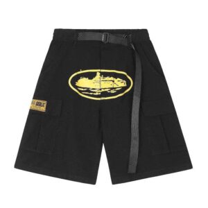 sssaint louis cargo shorts with belt