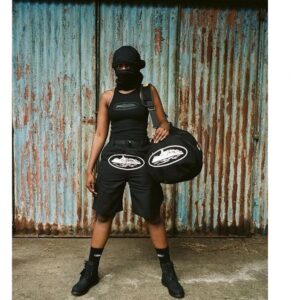 sssaint louis cargo shorts with belt