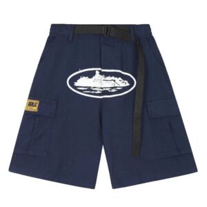 sssaint louis cargo shorts with belt