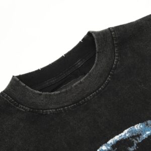 represent panther washed tee black