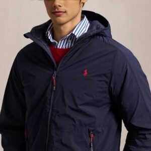 ralph lauren polo puffer coat black