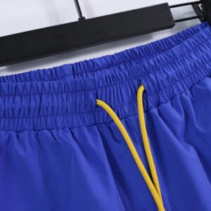 rhude striped quick dry shorts multicolor