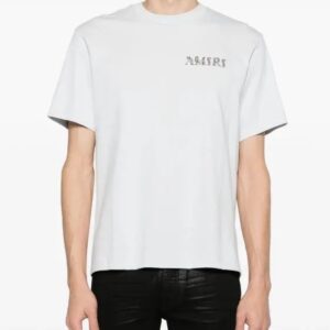 amiri t shirt with logo print black