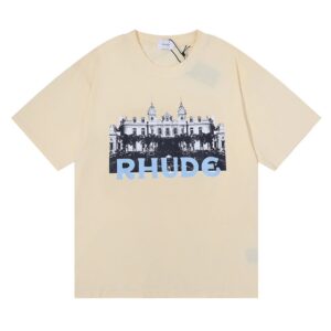 rhude castle print tee multi