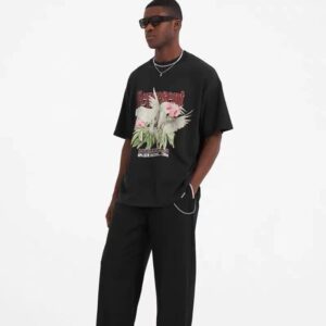 represent white dove print tee multi