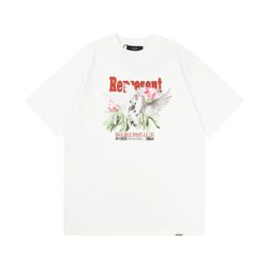 represent white dove print tee multi