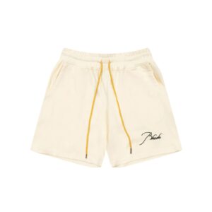 rhude casual drawstring shorts multi