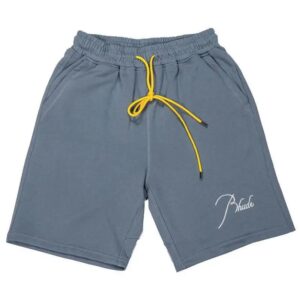 rhude casual drawstring shorts multi