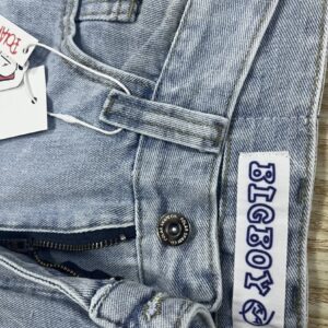 bigboy embroidered baggy jeans multicolor