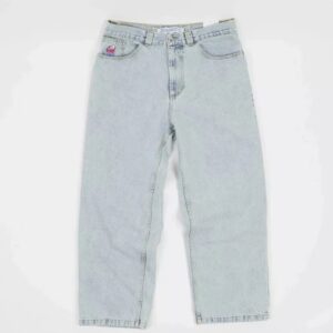 bigboy embroidered baggy jeans multicolor