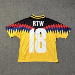 corteiz retro soccer jersey multi