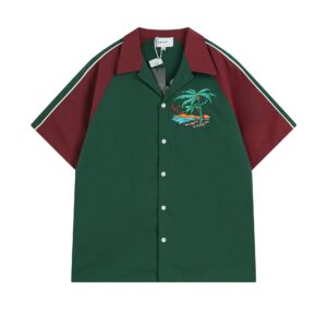 rhude palm tree embroidery set multicolor