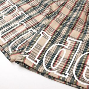 rhude plaid mesh shorts multicolor