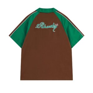 rhude palm tree embroidery set multicolor