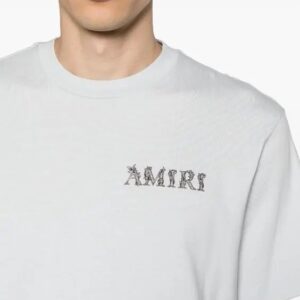 amiri t shirt with logo print black