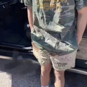 gallery dept camo tee multicolor