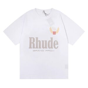 rhude graphic tee multicolor