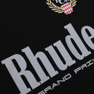 rhude graphic tee multicolor