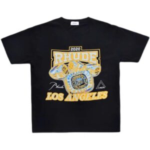 rhude championship tee multicolor