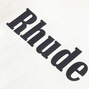 rhude island palm graphic tee multicolor
