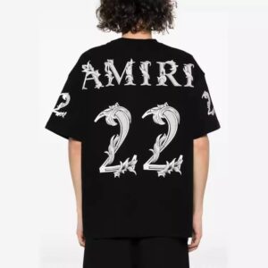 amiri logo tee multi