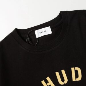 rhude motorsport club t shirt black