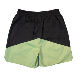 rhude color block shorts multi