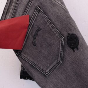 godspeed embroidered denim shorts multi