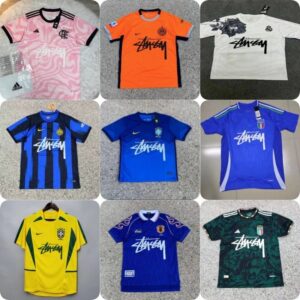 stussy graphic jerseys multicolor