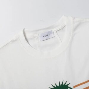 rhude logo t shirt multicolor