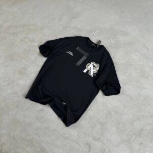 represent snake print t shirt black