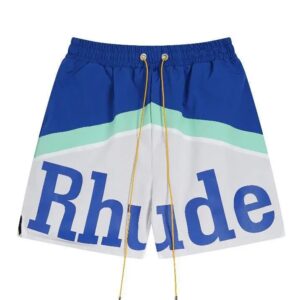 rhude colorful mesh shorts multicolor