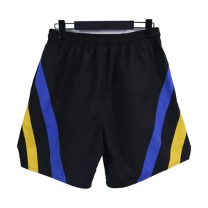 rhude striped quick dry shorts multicolor