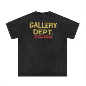 gallery dept printed wash tee black