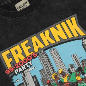 gallery dept printed wash tee black