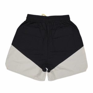 rhude colorblock drawstring shorts blue