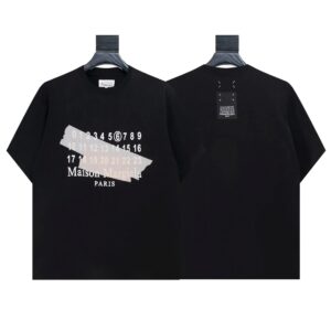 maison margiela cotton tee multicolor