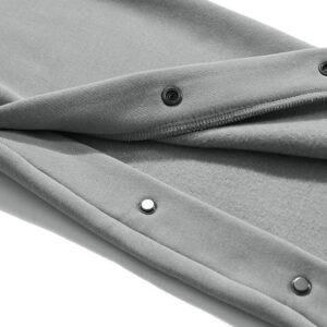 fog x nb dual snap joggers gray