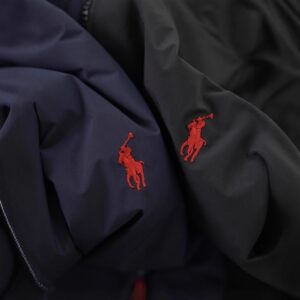 ralph lauren polo puffer coat black