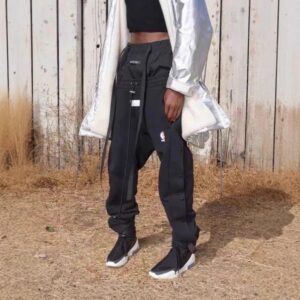 fog x nb dual snap joggers gray