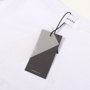 rhude logo print t shirt multicolor
