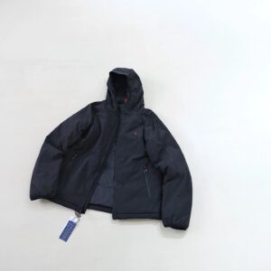 ralph lauren polo puffer coat black