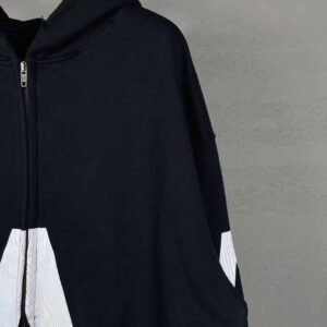 balenciaga archive zip hoodie multicolor