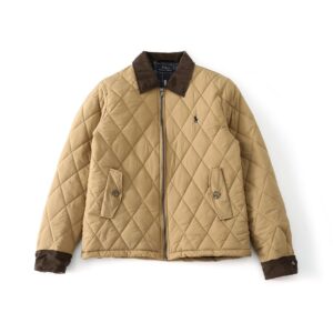 ralph lauren quilted corduroy jacket multi