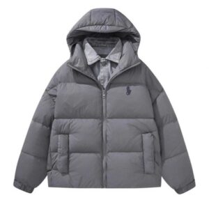 polorl colorful embroidered down jacket