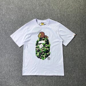 bape camo ape tee multicolor