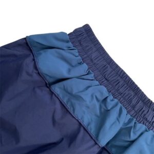 rhude embroidered colorblock shorts multicolor